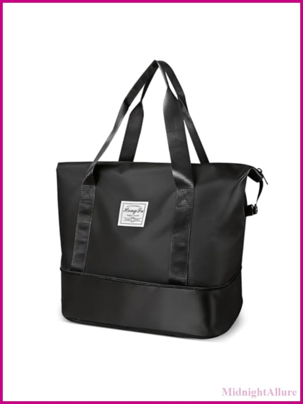Foldable Expandable Travel Duffel Bag Waterproof Polyester Weekender Carry On